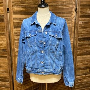 Anne Klein Stretchy Denim Jacket